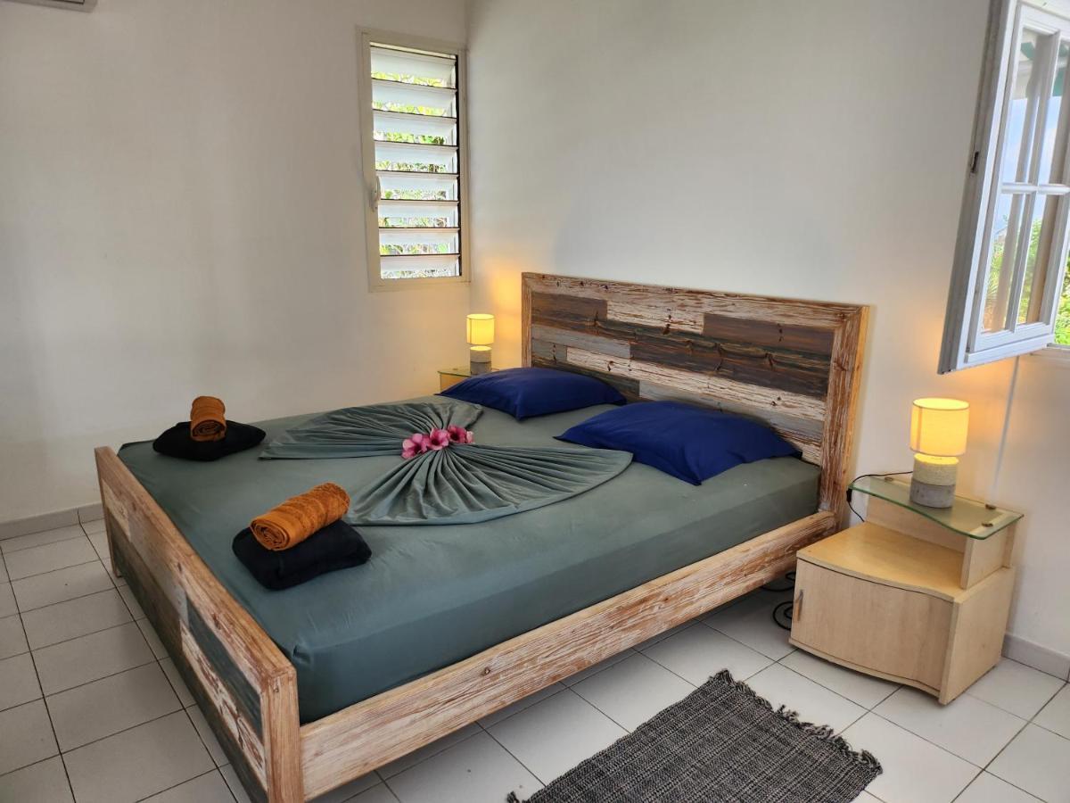 Villa 6-10 Pers, Vue Mer, Piscine Privee, Plage A Pieds Le Gosier  Buitenkant foto